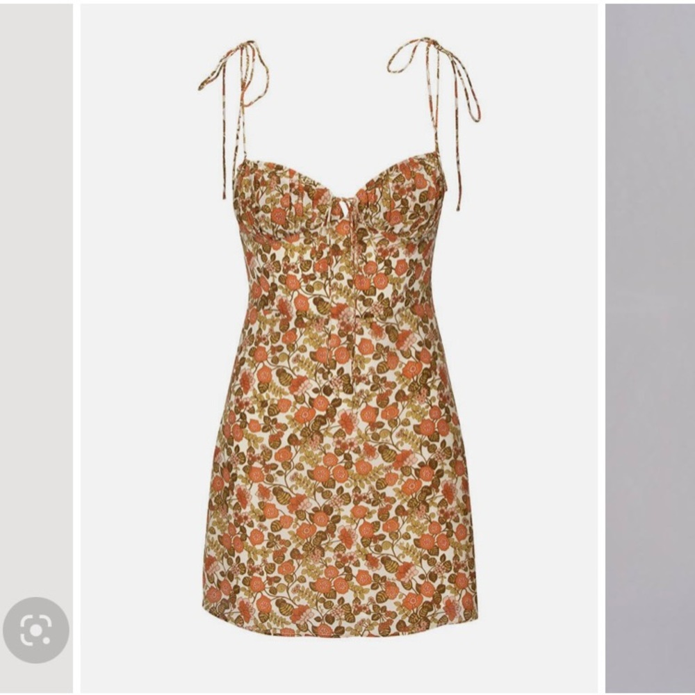 BNWT Realisation Par Devon Dress in 70s print